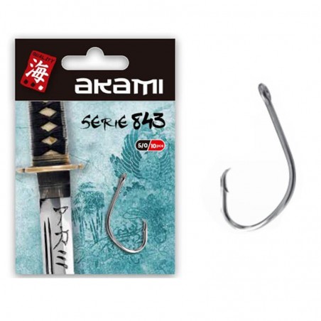 AKAMI - 843 BLACK NICKEL HOOKS