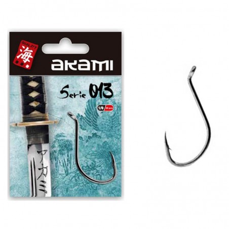 AKAMI - 013 BLACK NICKEL HOOKS