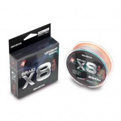 AKAMI - YOAKE 8 BRAID MULTICOLOR 250M