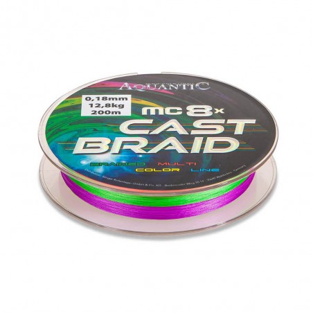 AQUANTIC CAST BRAID MC 8 200M